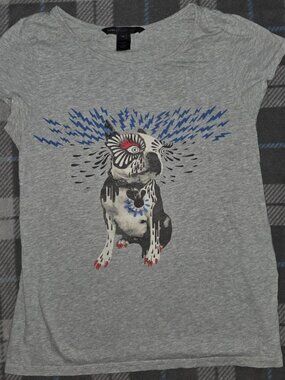 y2k 2000s marc jacobs dog graphic t shirt